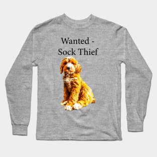 Wanted - Sock Thief Long Sleeve T-Shirt